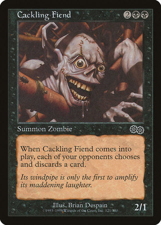 Cackling Fiend [Urza's Saga] | Tabernacle Games