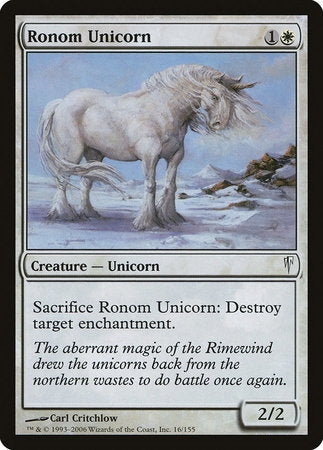 Ronom Unicorn [Coldsnap] | Tabernacle Games