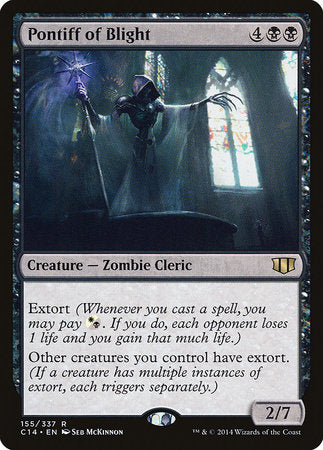 Pontiff of Blight [Commander 2014] | Tabernacle Games