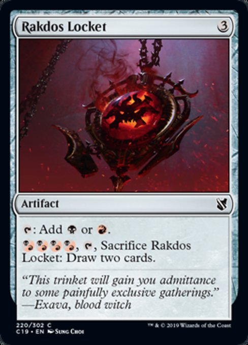 Rakdos Locket [Commander 2019] | Tabernacle Games