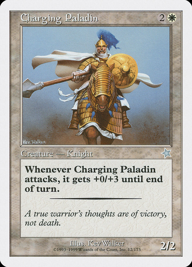 Charging Paladin [Starter 1999] | Tabernacle Games
