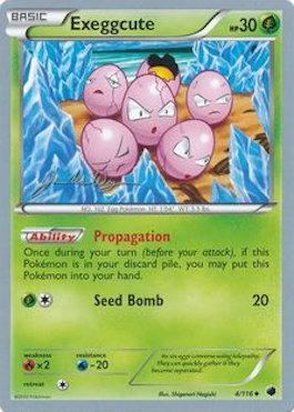 Exeggcute (4/116) (HonorStoise - Jacob Van Wagner) [World Championships 2015] | Tabernacle Games