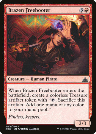 Brazen Freebooter [Rivals of Ixalan] | Tabernacle Games