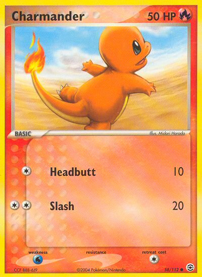 Charmander (58/112) [EX: FireRed & LeafGreen] | Tabernacle Games