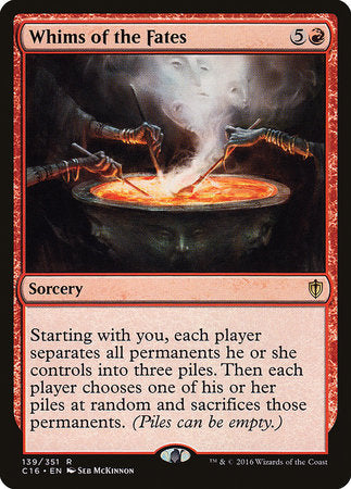 Whims of the Fates [Commander 2016] | Tabernacle Games