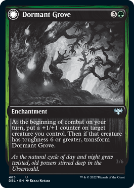Dormant Grove // Gnarled Grovestrider [Innistrad: Double Feature] | Tabernacle Games