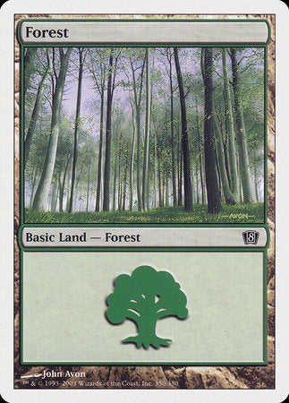 Forest (350) [Eighth Edition] | Tabernacle Games