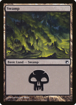 Swamp (241) [Scars of Mirrodin] | Tabernacle Games