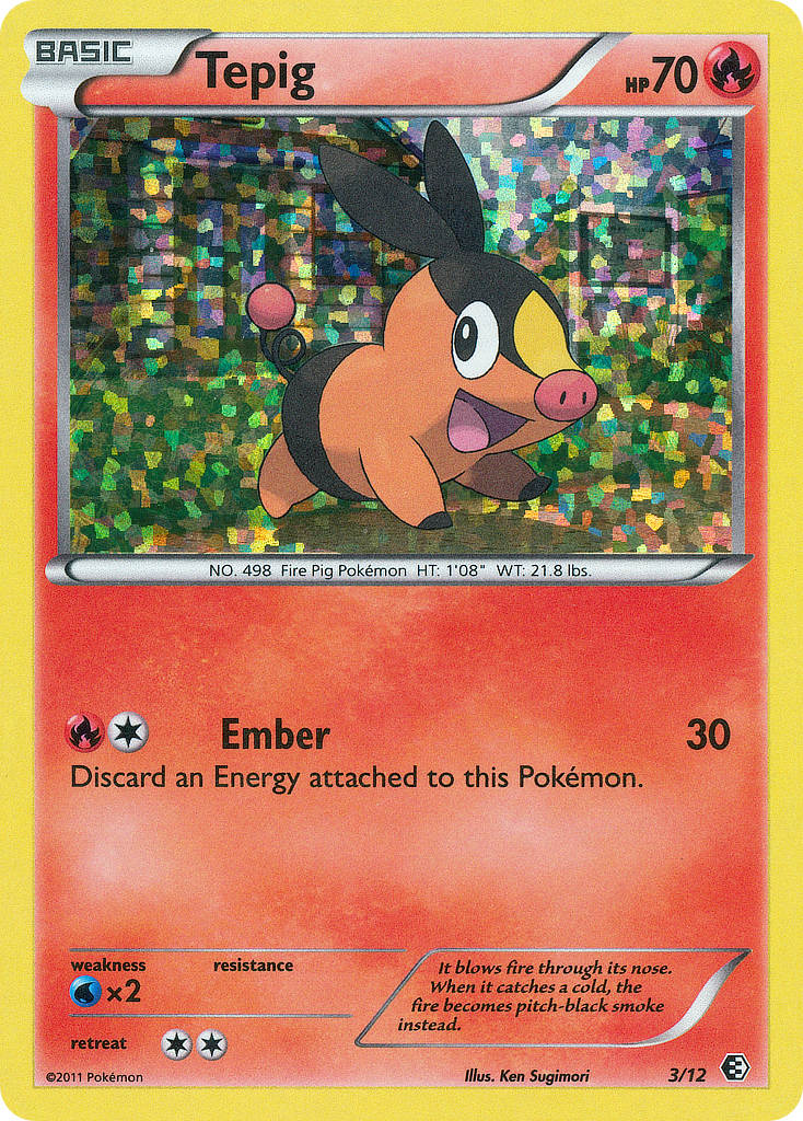 Tepig (3/12) [McDonald's Promos: 2011 Collection] | Tabernacle Games