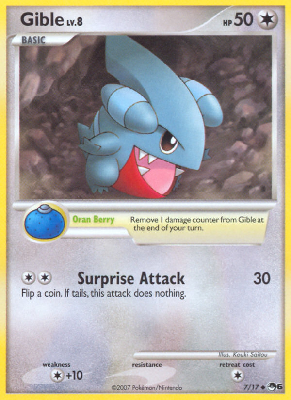 Gible (7/17) [POP Series 6] | Tabernacle Games