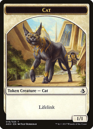 Cat Token [Amonkhet Tokens] | Tabernacle Games