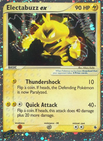 Electabuzz ex (97/109) [EX: Ruby & Sapphire] | Tabernacle Games