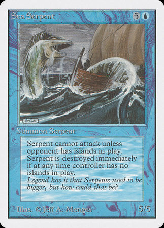 Sea Serpent [Unlimited Edition] | Tabernacle Games