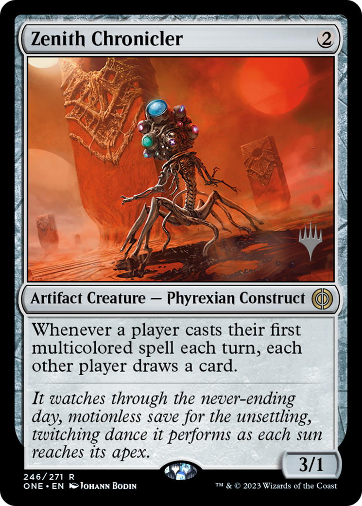 Zenith Chronicler (Promo Pack) [Phyrexia: All Will Be One Promos] | Tabernacle Games