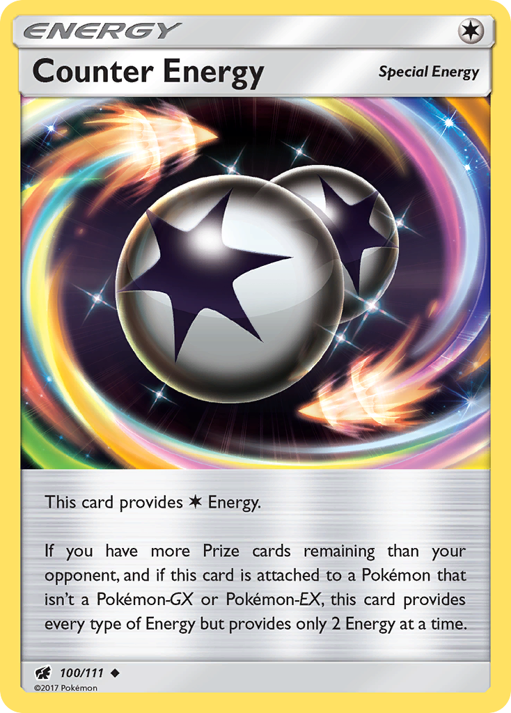 Counter Energy (100/111) [Sun & Moon: Crimson Invasion] | Tabernacle Games