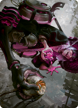 Undercity Scrounger Art Card [Kamigawa: Neon Dynasty Art Series] | Tabernacle Games