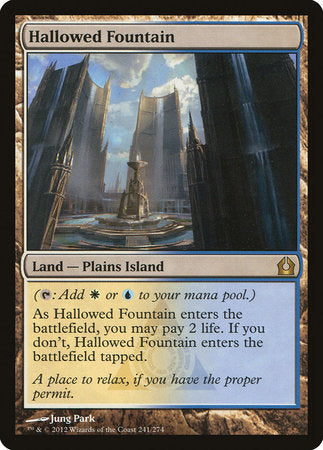 Hallowed Fountain [Return to Ravnica] | Tabernacle Games
