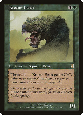 Krosan Beast [Odyssey] | Tabernacle Games