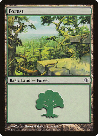 Forest (247) [Shards of Alara] | Tabernacle Games