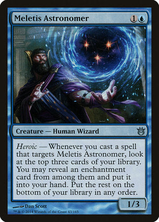 Meletis Astronomer [Born of the Gods] | Tabernacle Games