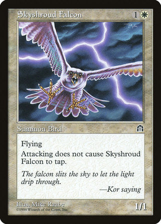 Skyshroud Falcon [Stronghold] | Tabernacle Games