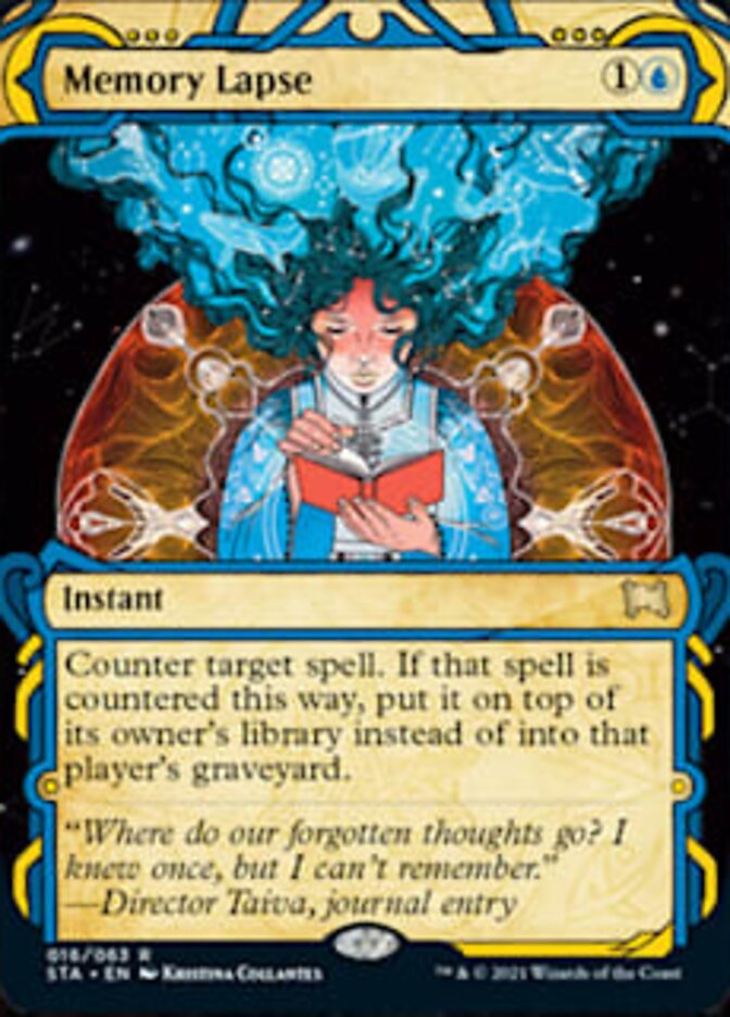 Memory Lapse (Etched Foil) [Strixhaven Mystical Archive] | Tabernacle Games