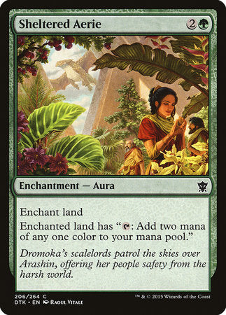 Sheltered Aerie [Dragons of Tarkir] | Tabernacle Games
