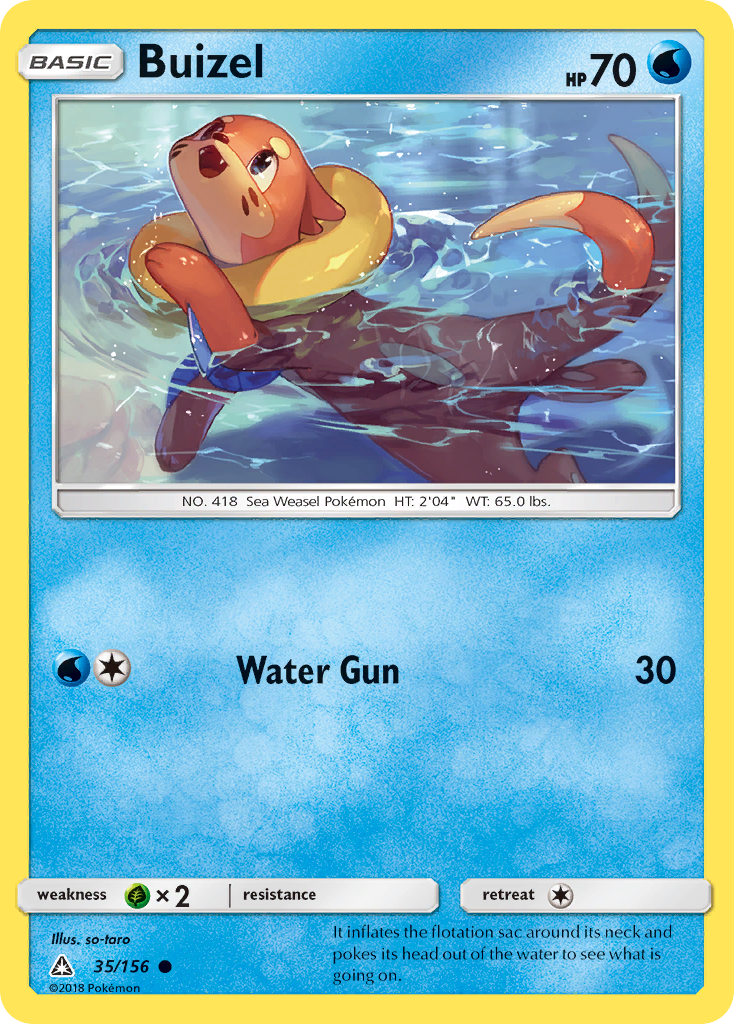 Buizel (35/156) [Sun & Moon: Ultra Prism] | Tabernacle Games