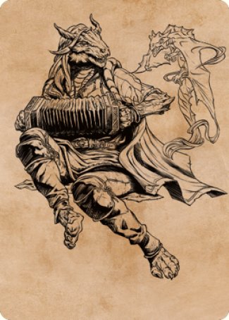 Korlessa, Scale Singer Art Card [Commander Legends: Battle for Baldur's Gate Art Series] | Tabernacle Games