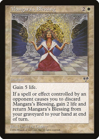 Mangara's Blessing [Mirage] | Tabernacle Games