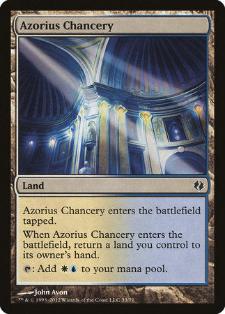 Azorius Chancery [Duel Decks: Venser vs. Koth] | Tabernacle Games