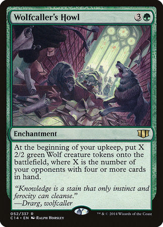 Wolfcaller's Howl [Commander 2014] | Tabernacle Games