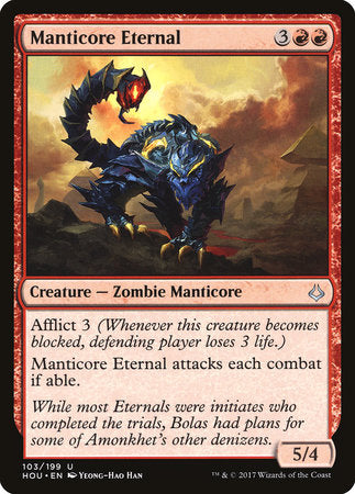 Manticore Eternal [Hour of Devastation] | Tabernacle Games