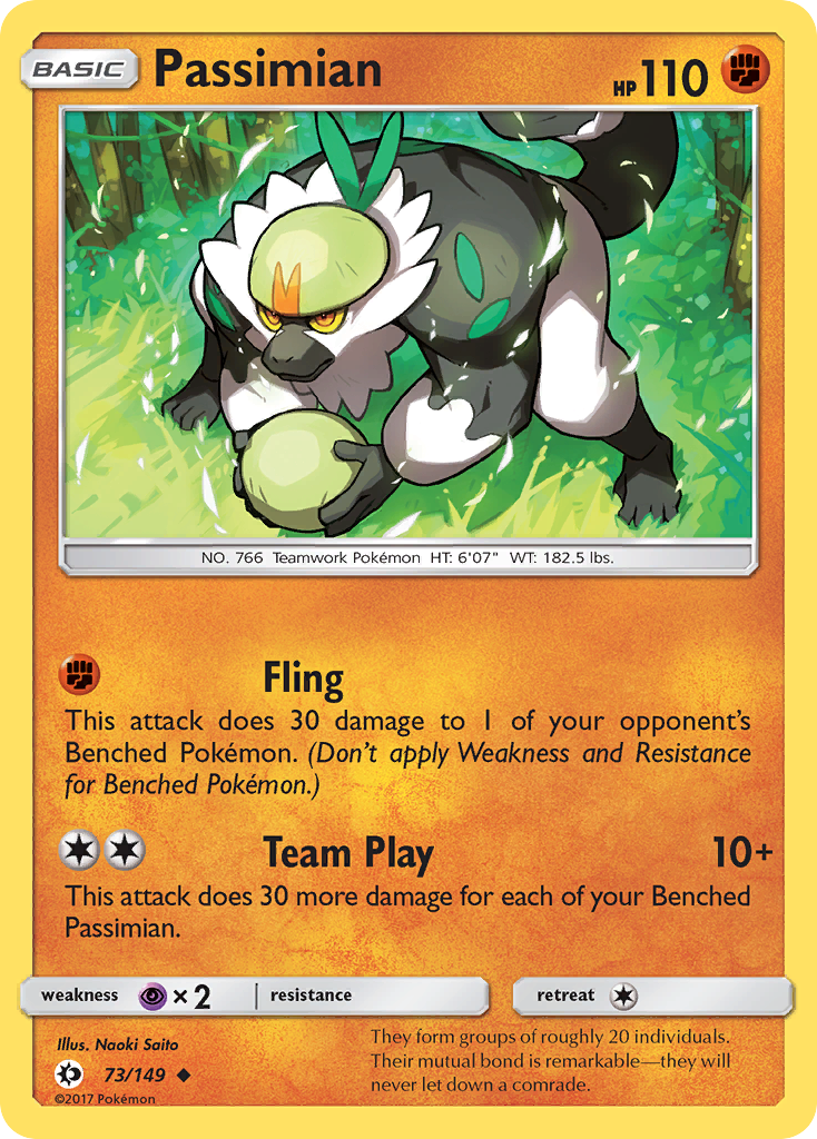 Passimian (73/149) [Sun & Moon: Base Set] | Tabernacle Games