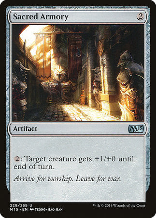 Sacred Armory [Magic 2015] | Tabernacle Games