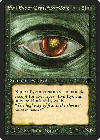 Evil Eye of Orms-By-Gore [Legends] | Tabernacle Games