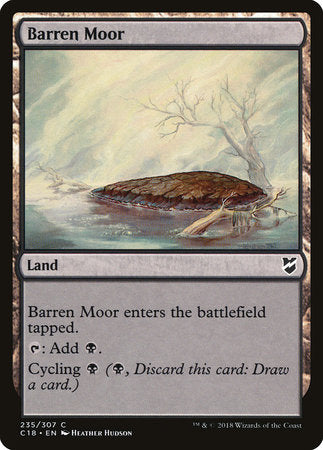 Barren Moor [Commander 2018] | Tabernacle Games
