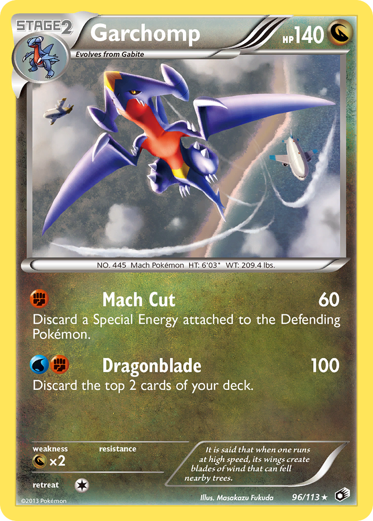 Garchomp (96/113) [Black & White: Legendary Treasures] | Tabernacle Games