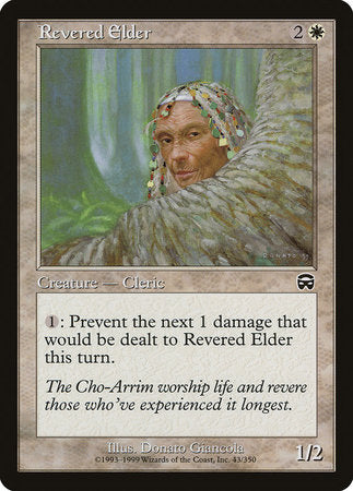 Revered Elder [Mercadian Masques] | Tabernacle Games
