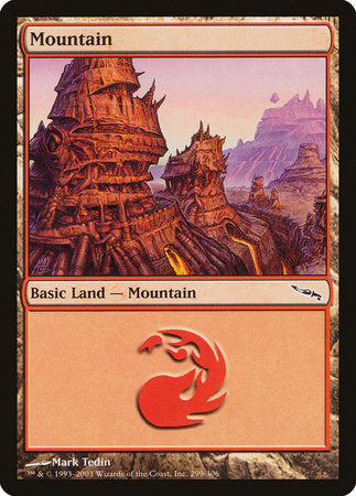 Mountain (299) [Mirrodin] | Tabernacle Games