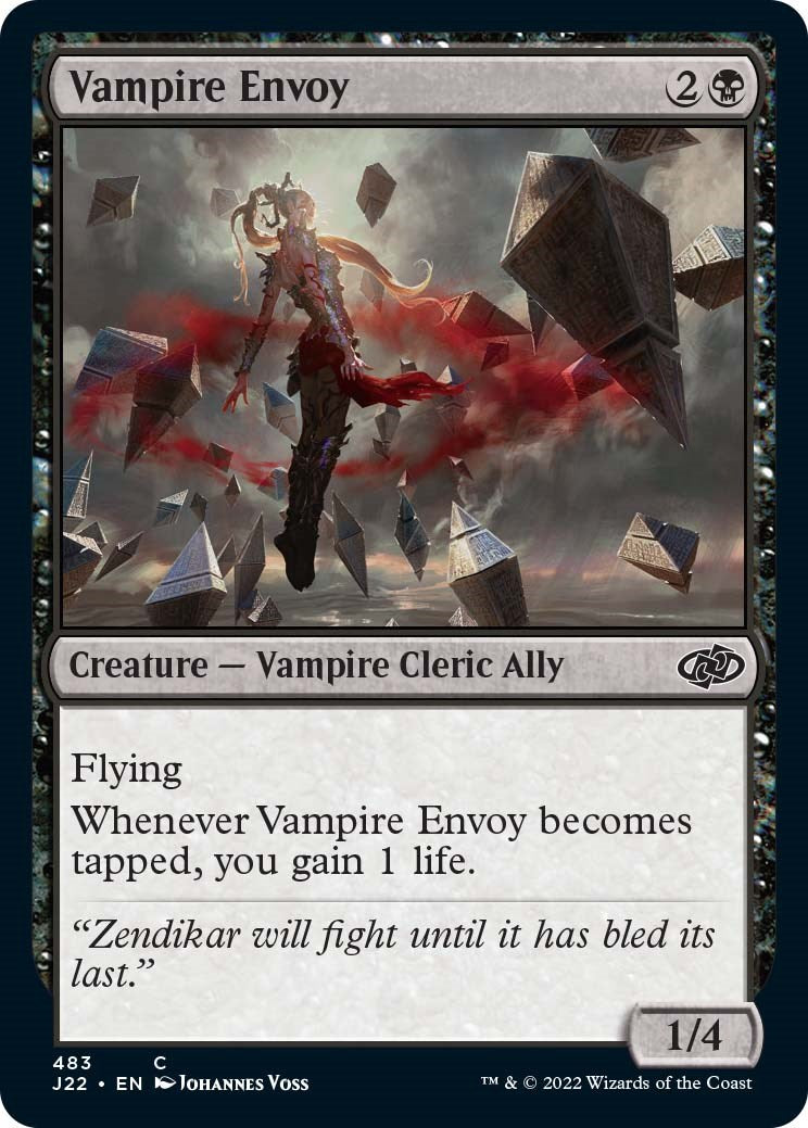 Vampire Envoy [Jumpstart 2022] | Tabernacle Games