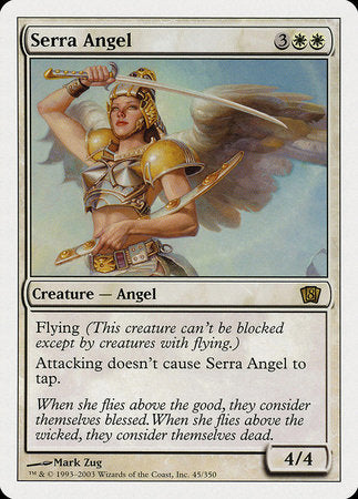 Serra Angel [Eighth Edition] | Tabernacle Games