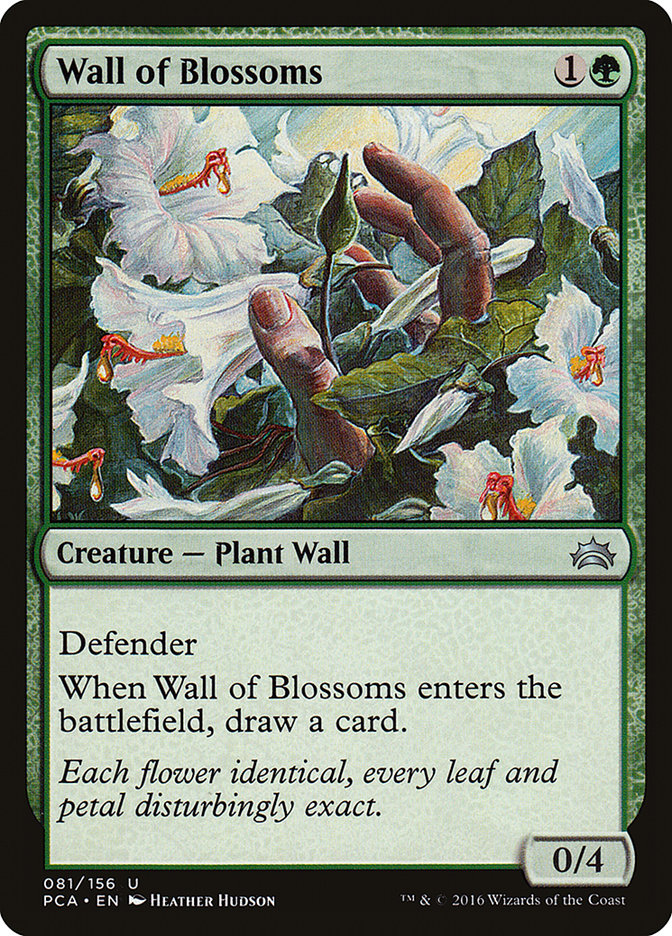 Wall of Blossoms [Planechase Anthology] | Tabernacle Games