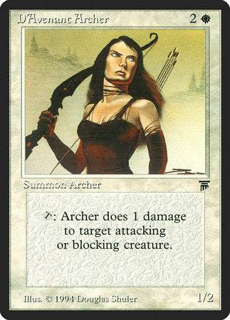 D'Avenant Archer [Legends] | Tabernacle Games