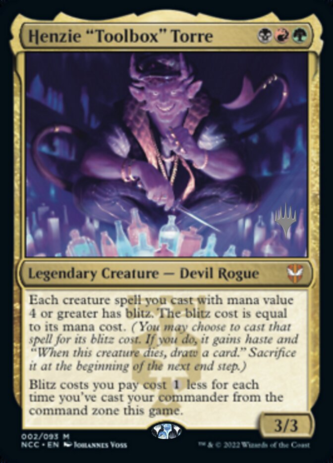 Henzie "Toolbox" Torre (Promo Pack) [Streets of New Capenna Commander Promos] | Tabernacle Games