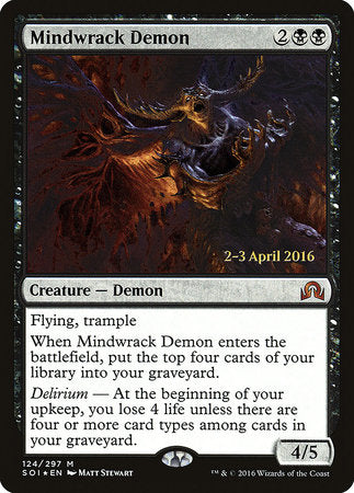 Mindwrack Demon [Shadows over Innistrad Promos] | Tabernacle Games