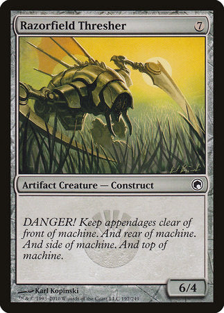 Razorfield Thresher [Scars of Mirrodin] | Tabernacle Games