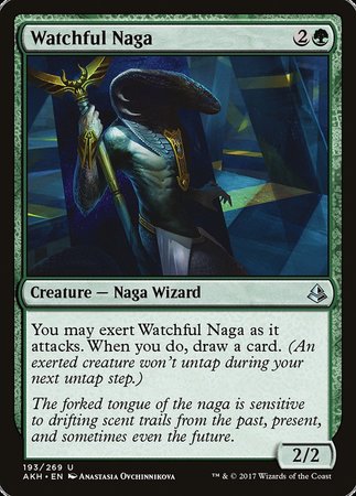 Watchful Naga [Amonkhet] | Tabernacle Games