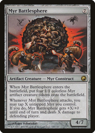 Myr Battlesphere [Scars of Mirrodin] | Tabernacle Games