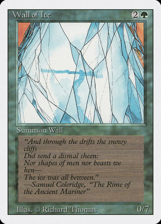Wall of Ice [Revised Edition] | Tabernacle Games